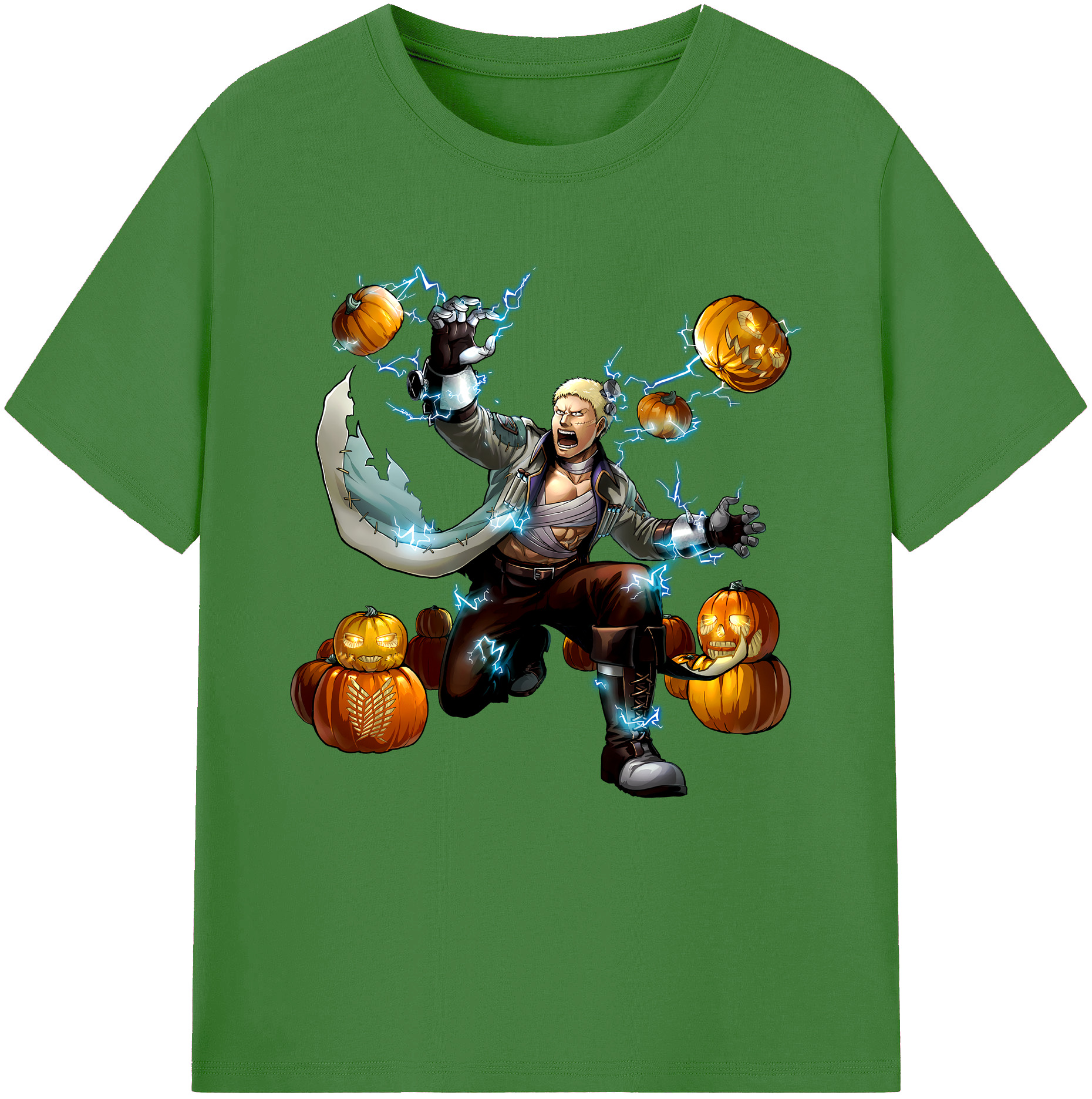 （画像用） 進撃の巨人 ライナー・ブラウン Attack on Titan Reiner Braun レディースカジュアルプリントTシャツ（綿100％）